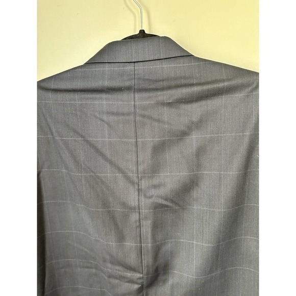 Andrew Fezza Men's Blazer Sport coat Jacket  armpit to armpit 45 inches Blue - Picture 10 of 15